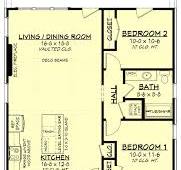 Floor plan for 2+1 Luxury Apartment
